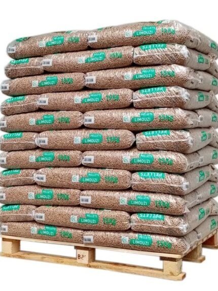 66 Sacs Granulés de Bois Limouzi – Palette de 66 Sacs de 15 kg