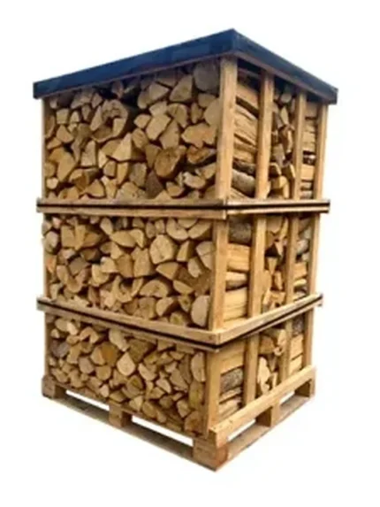 Mélange de Bois Durs Sec — 30cm Prêt à l'Emploi — Palette de 2 Stères